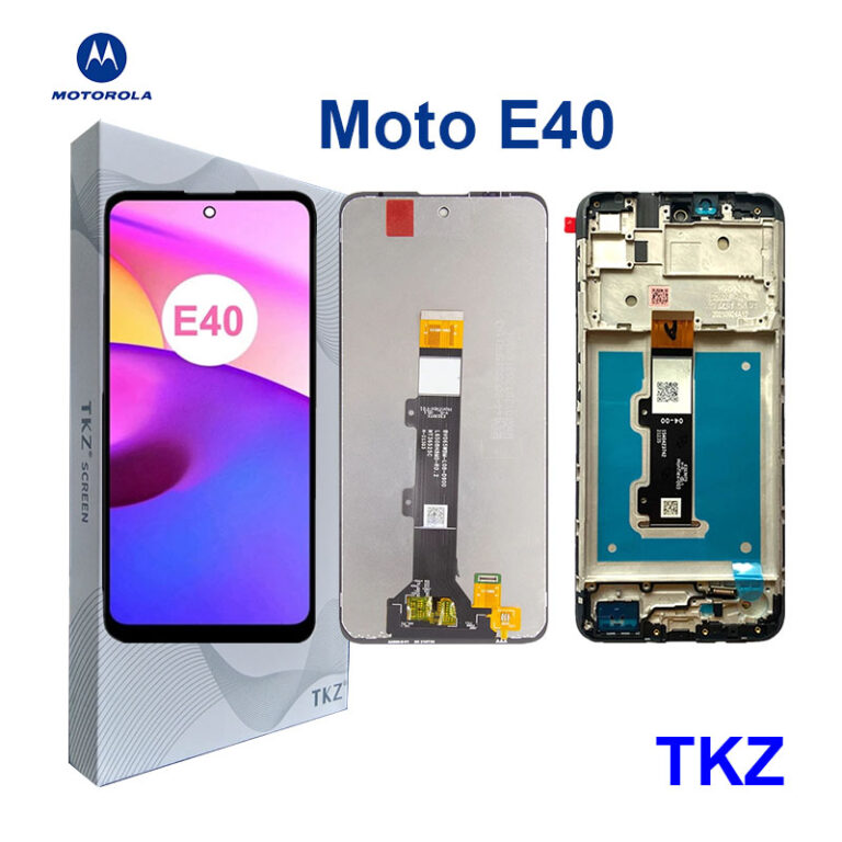 Motorola Moto E40 LCD avec cadre