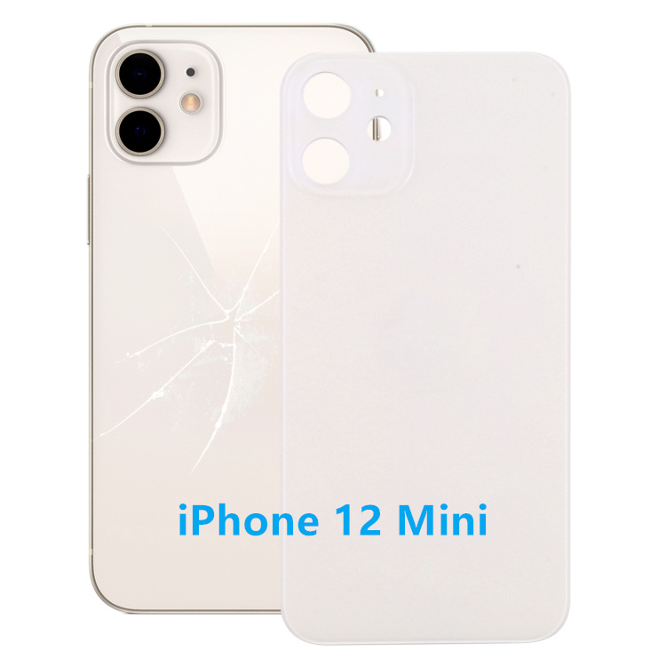 IPhone 12 Mini -Rückenglasgehäuse weiß