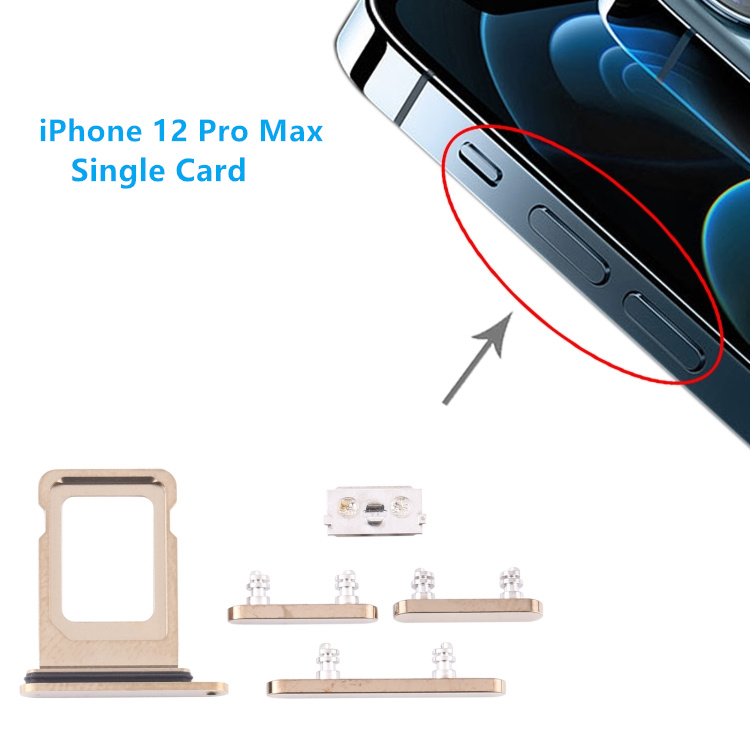 iPhone 12 Pro Max Side Button Gold