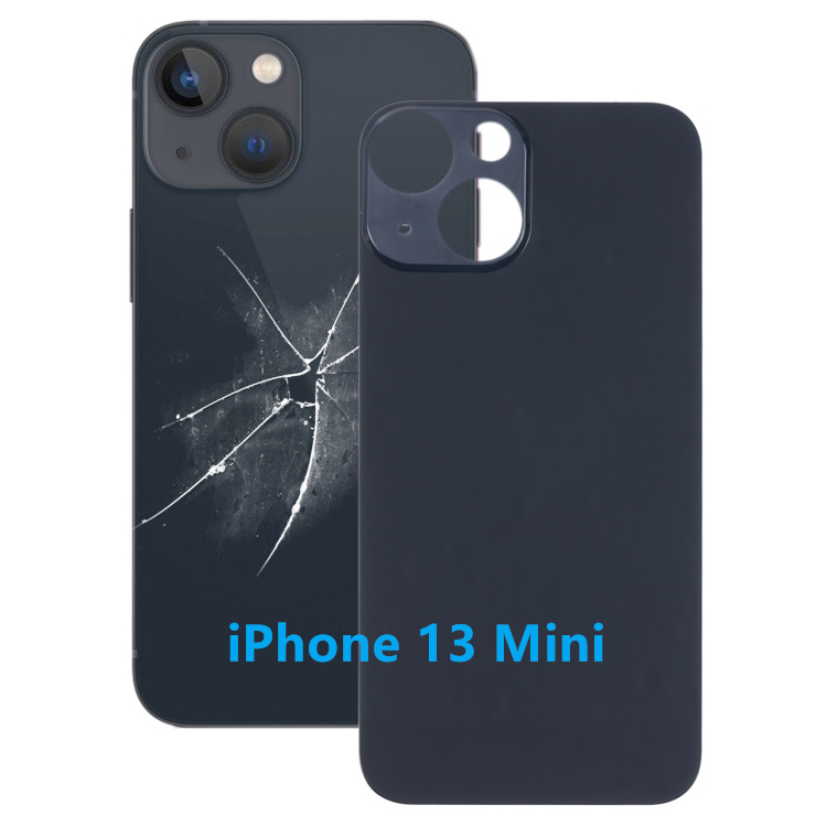 IPhone 13 Mini Backglas Batterie Abdeckung Schwarz