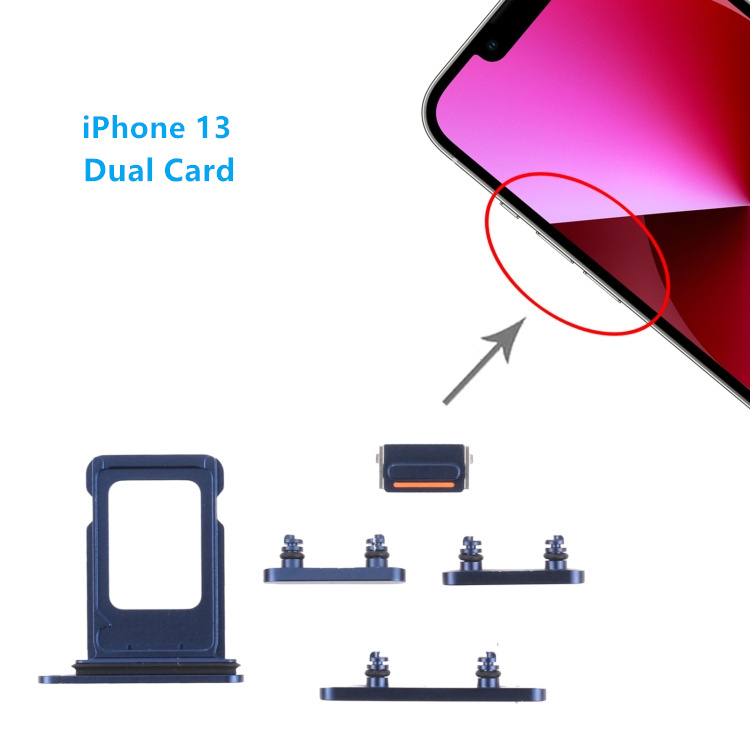 iPhone 13 Interruptor de llave de volumen azul 1
