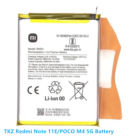 Xiaomi Redmi Note 11e Batterie